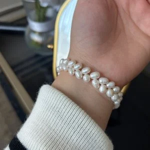 Gerçek Arpa İncili Düğün Seti 3'lü Set - Görsel 5
